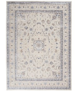 Nourison Sleek Textures Ivory/Grey SLE08 7 ft. 10 in. X 10 ft. 6 in. Rect. Rug