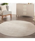 Nourison Essentials Ivory Beige Area Rug NRE01-Ivory Beige