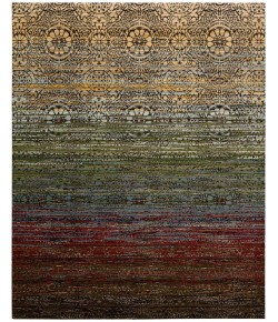Nourison Rhapsody - Rh002 Multicolor Area Rug 5 ft. 6 X 8 ft. Rectangle