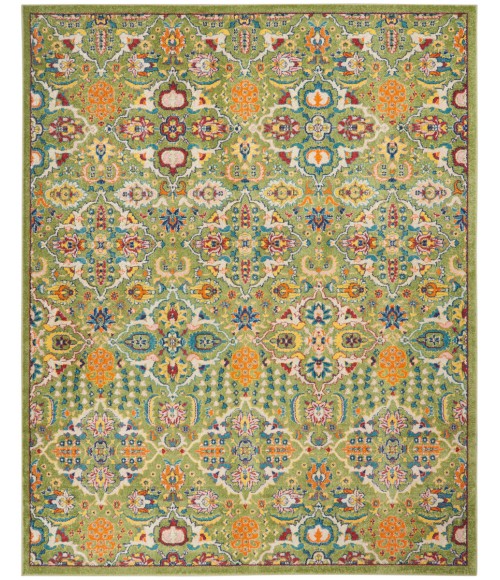 Nourison Allur Area Rug ALR03 Sage Ivory