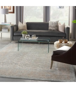 kathy ireland Home Ki25 Malta - Mai09 Slate Area Rug 9 ft. X 12 ft. Rectangle