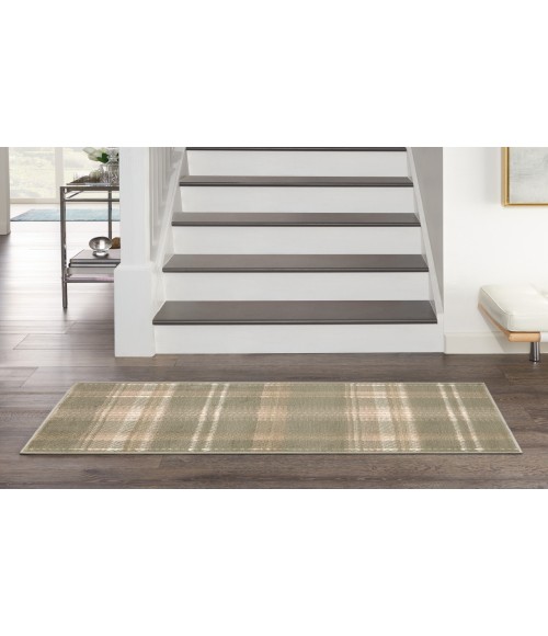 Nourison Grafix Olive GRF03 3 ft. X 5 ft. Rectangle Rug