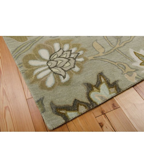 Nourison JAIPUR Area Rug Nourison Jaipur Round Area Rug JA41-Silver