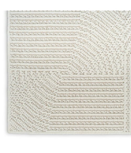 Nourison Natural Texture Ivory NTX02 8 ft. Rect. Rug