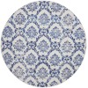 Nourison Whimsicle - Whs01 Ivory Navy Area Rug 8 ft. X Round