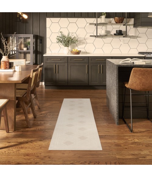 Nourison Home Nordic Ivory Beige NRC06 2 ft. X 6 ft. Rectangle Rug