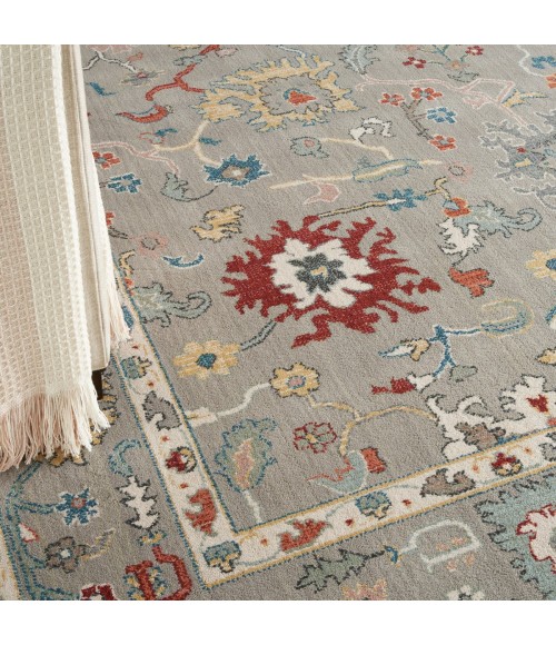 Nourison Parisa Area Rug PSA03 Grey 9'9" x 13'9"