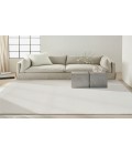Calvin Klein Surfaces Ivory SFC01 7 ft. 10 in. X 9 ft. 10 in. Rectangle Rug