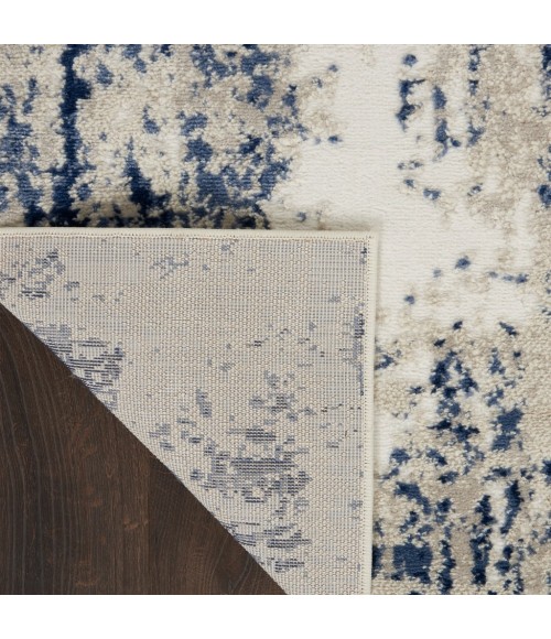 Nourison CYRUS Area Rug Nourison Cyrus Area Rug CYR03-Ivory/Navy