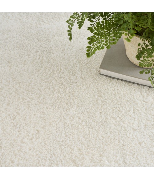 Nourison Pacific Shag Area Rug PCS01 Ivory