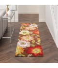 Nourison FANTASY Area Rug Nourison Fantasy Runner Area Rug FA18-Chocolate
