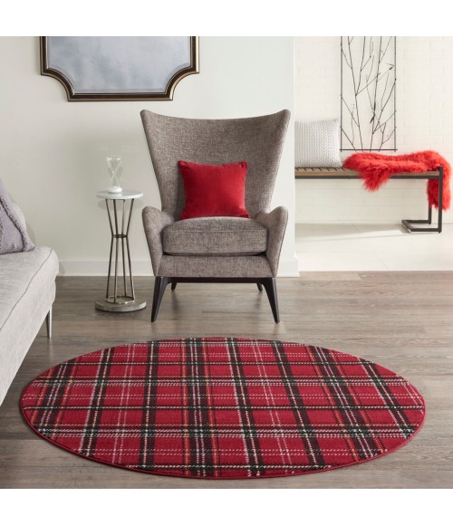 Nourison Grafix Area Rug GRF03-Red