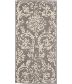 Nourison Jubilant - Jub09 Grey Area Rug 2 ft. X 4 ft. Rectangle
