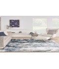 Nourison American Manor Blue Ivory AMR03 7 ft. 10 in. X 9 ft. 10 in. Rectangle Rug