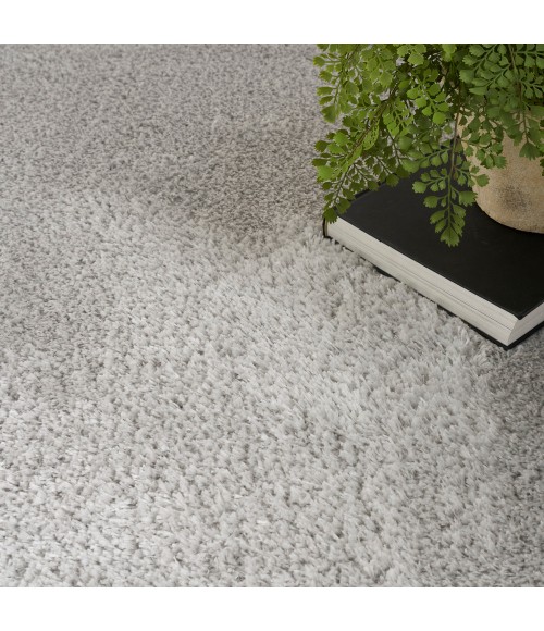 Nourison Pacific Shag Area Rug PCS01 Silver