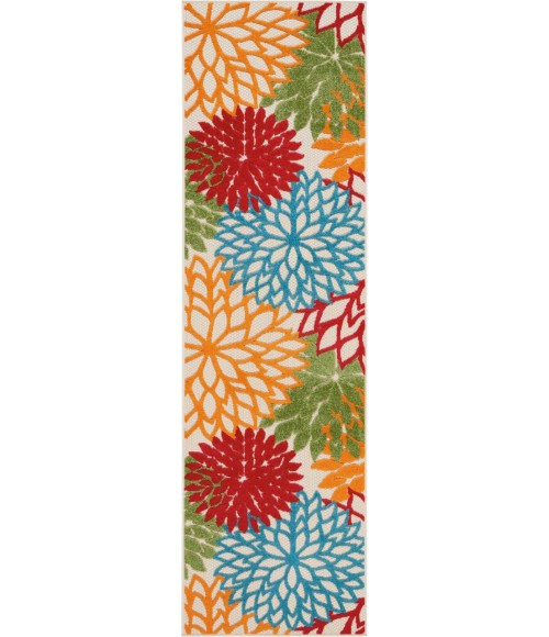 Nourison Aloha Runner Area Rug ALH05-Green