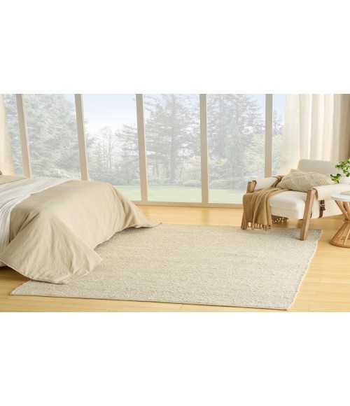Nourison Natural Jute Ivory NJT01 8 ft. X 10 ft. Rectangle Rug