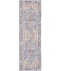Nicole Curtis Machine Washable Series 1 Area Rug SR104 Blue/Multi