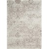 Nourison Damask White DAS06 5 ft. x 7 ft. Rect. Rug