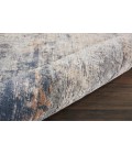 Nourison Rustic Textures Area Rug RUS01 Grey/Beige 7'10" x round