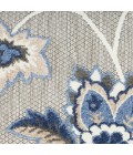 Nourison Aloha Area Rug ALH31 Blue Grey