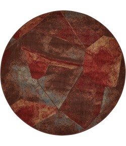 Nourison Somerset - St77 Multicolor Area Rug 5 ft. 6 X Round