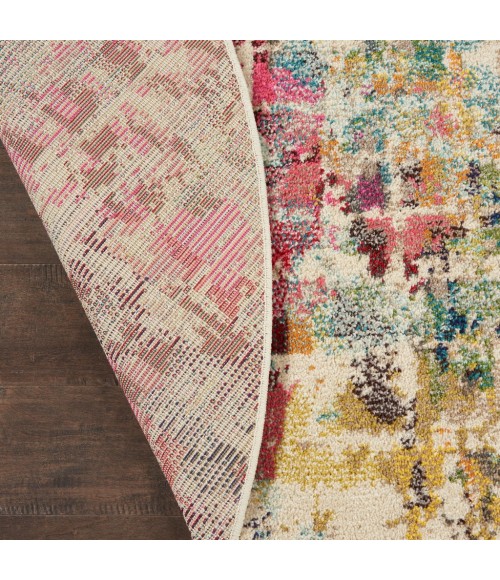 Nourison Celestial Area Rug CES13-Pink/Multicolor
