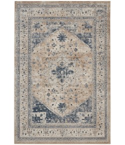 kathy ireland Home Ki25 Malta - Mai02 Beige Blue Area Rug 3 ft. 11 X 5 ft. 7 Rectangle