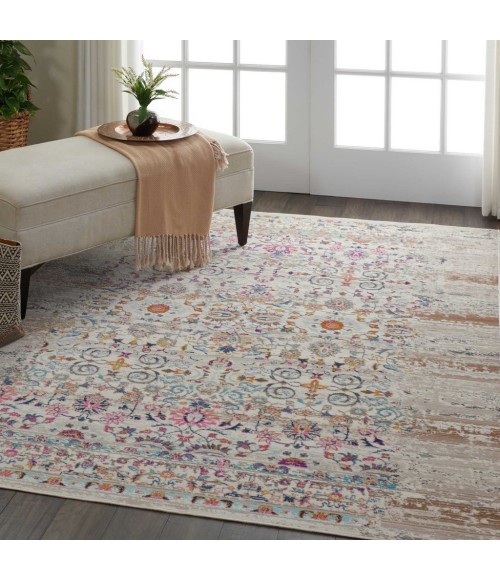 Nourison Vintage Kashan Area Rug VKA02-Ivory