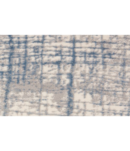 Calvin Klein CK950 Rush Ivory Blue Rug CK950 10 ft. X 14 ft. Rectangle - Rugs Town Calvin Klein CK950 Rush Ivory Blue CK950 10 ft. X 14 ft. Rectangle Rug