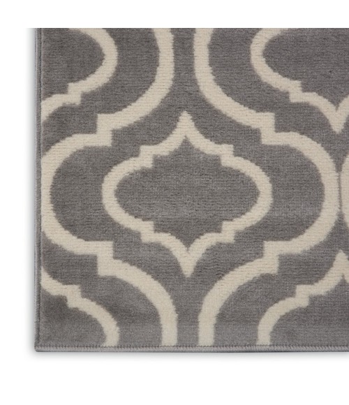 Nourison Jubilant Runner Area Rug JUB19-Grey