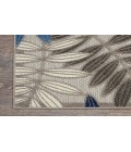 Nourison Aloha Grey Blue Rug ALH18 9 ft. X 12 ft. Rectangle - Rugs Town Nourison Aloha Grey Blue ALH18 9 ft. X 12 ft. Rectangle Rug