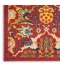 Nourison Allur Area Rug ALR03-Red Multicolor