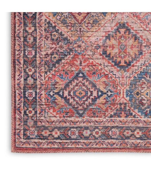 Nicole Curtis Machine Washable Series 1 Area Rug SR103 Multicolor