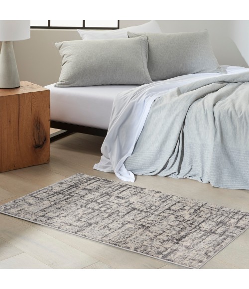 Calvin Klein Rush Area Rug CK952 Ivory/Grey