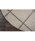 Nourison Brisbane Round Area Rug BRI03-Cream