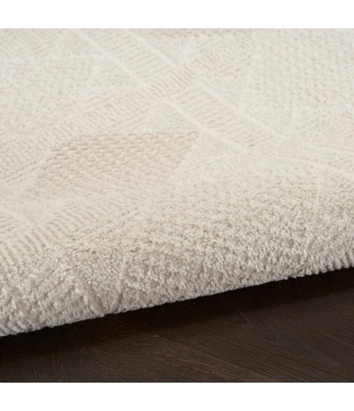 Nourison Home Nordic Ivory Beige NRC06 2 ft. X 6 ft. Rectangle Rug