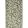Nourison Garden Oasis Ivory Green GOA01 4 ft. X 6 ft. Rectangle Rug