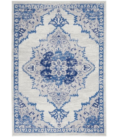 Nourison Whimsicle Area Rug WHS14-Ivory Blue