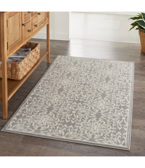 Nourison Jubilant Area Rug JUB06-Ivory/Grey