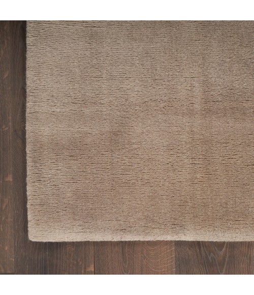 Nourison Plush Cloud Taupe PLC01 8 ft. X 10 ft. Rect. Rug