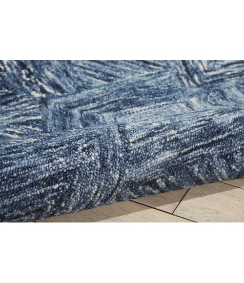 Nourison Linked Area Rug LNK01-Denim