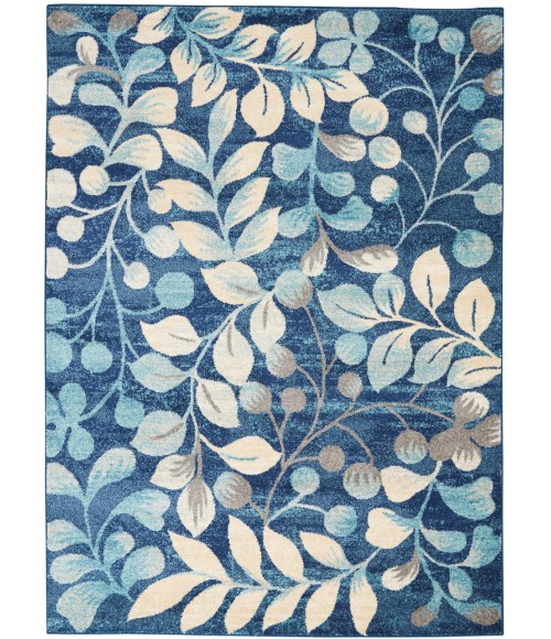 Nourison Tranquil Area Rug TRA03-Navy