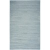Nourison Washable Essentials Aqua WAE01 5 ft. 3 in. X 7 ft. 3 in. Rectangle Rug