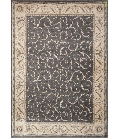 Nourison Somerset Area Rug ST02-Charcoal