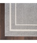 Nourison Nourison Essentials Area Rug Nourison Nourison Essentials Area Rug NRE02 Grey/Ivory