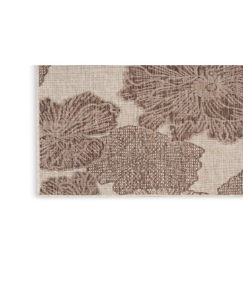 Nourison Garden Oasis Natural Rug GOA04 9 ft. X 12 ft. Rectangle - Rugs Town Nourison Garden Oasis Natural GOA04 9 ft. X 12 ft. Rectangle Rug