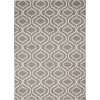 Nourison Jubilant - Jub19 Grey Area Rug 5 ft. 3 X 7 ft. 3 Rectangle