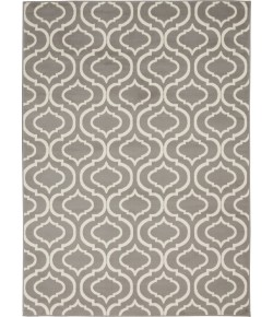 Nourison Jubilant - Jub19 Grey Area Rug 5 ft. 3 X 7 ft. 3 Rectangle