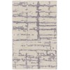 Nourison Luna 2' X 3' Ivory Grey Modern Indoor Rug